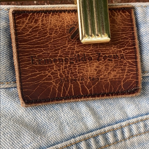 Ermenegildo Zegna Men’s Jeans Size 34 Made In Italy 100% Cotton🇮🇹👖💙🩵 - Picture 5 of 7